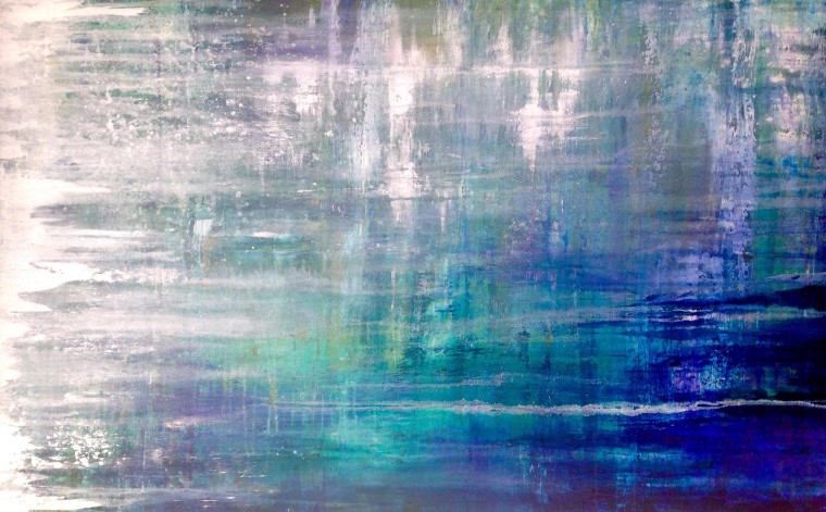 "Morning at Sea"
30"x48"
Acrylic on cavas
Paint intermixed with water from Pacific Ocean
2015 copyright
SOLD